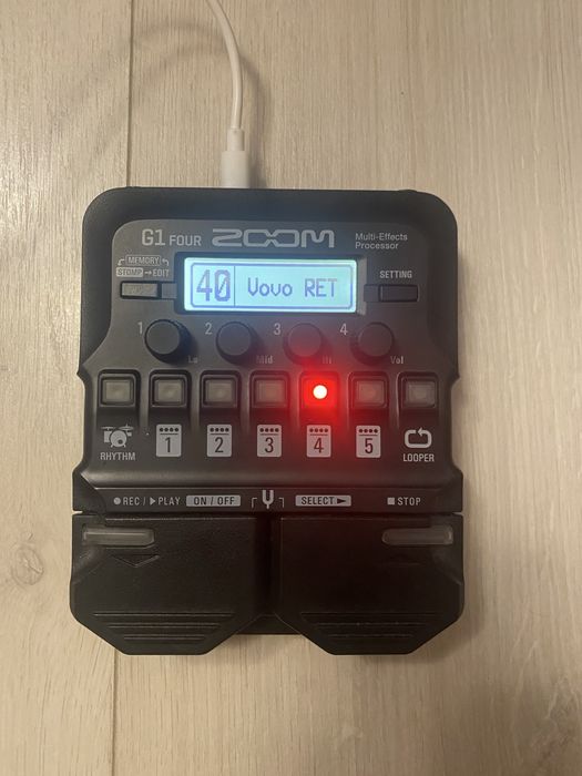 Procesor Zoom G1 four vioara, tonuri vovo