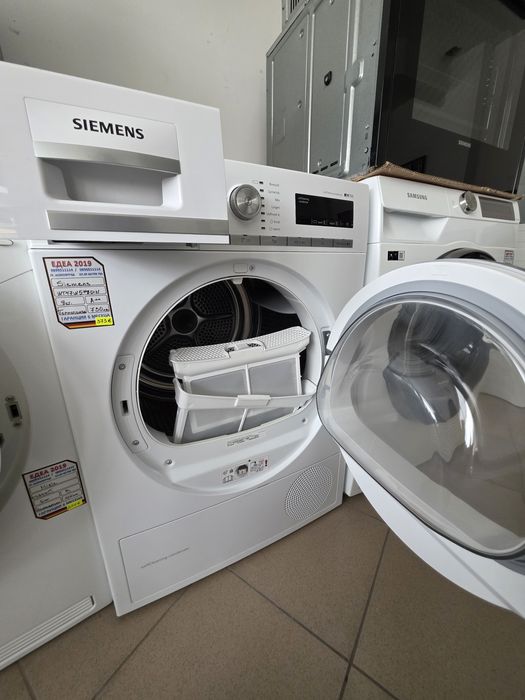 Сушилня с термопомпа Siemens iQ700