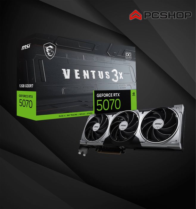MSI GeForce RTX 5070 VENTUS 3X OC Edition