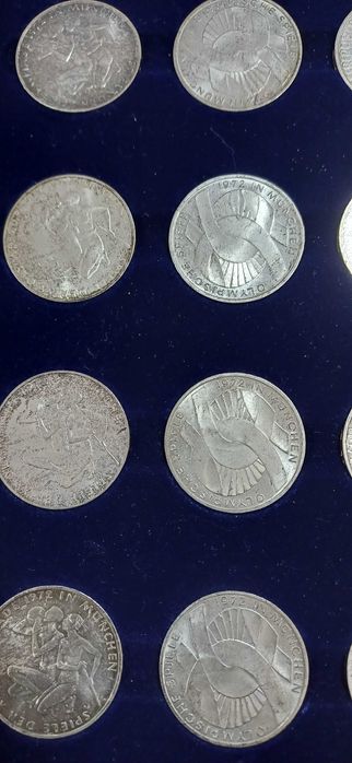 Сребърни Монети - Олимпийски игри 1972