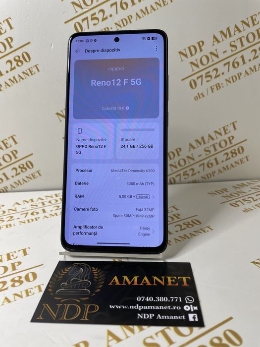 NDP Amanet Braila Oppo Reno 12F 256gb (43865)