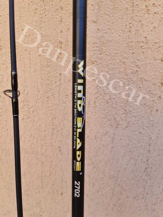 Lanseta 2,70 metri Wind Blade din 2 bucati cu actiune 80-240gr A1