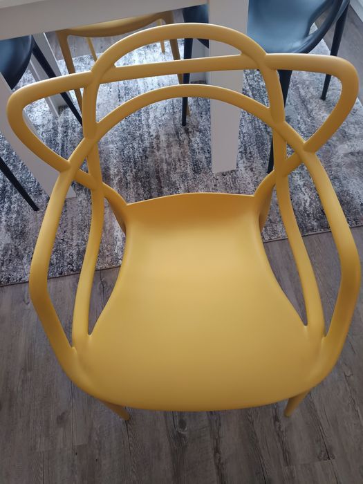 Scaune  KATO gri/ galben Mobexpert