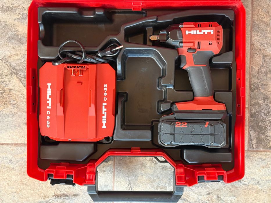 Hilti SIW 4AT-22 Nuron 1/2 + батерия 5.2Ah + зарядно + куфар