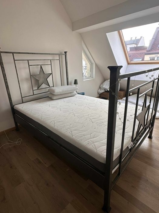 140х200 ковано желязо рамка за легло