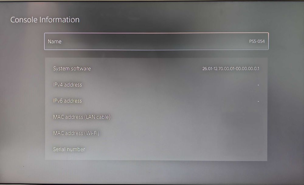 Software 12.70 Playstation 5 (PS5) Slim