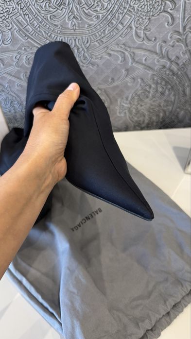 Balenciaga сапожки из текстиля