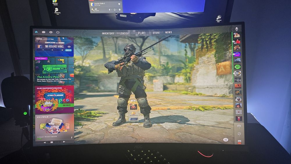 Monitor AOC 240hz 27"