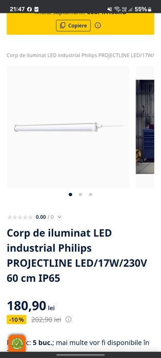 Corpuri de iluminat Philips