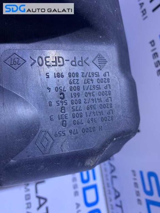 Carcasa Filtru Aer Renault Scenic 1.9 DCI F9Q 2003 - 2009 Cod 8200369775B 8200369798D 8200176559 [L8342]