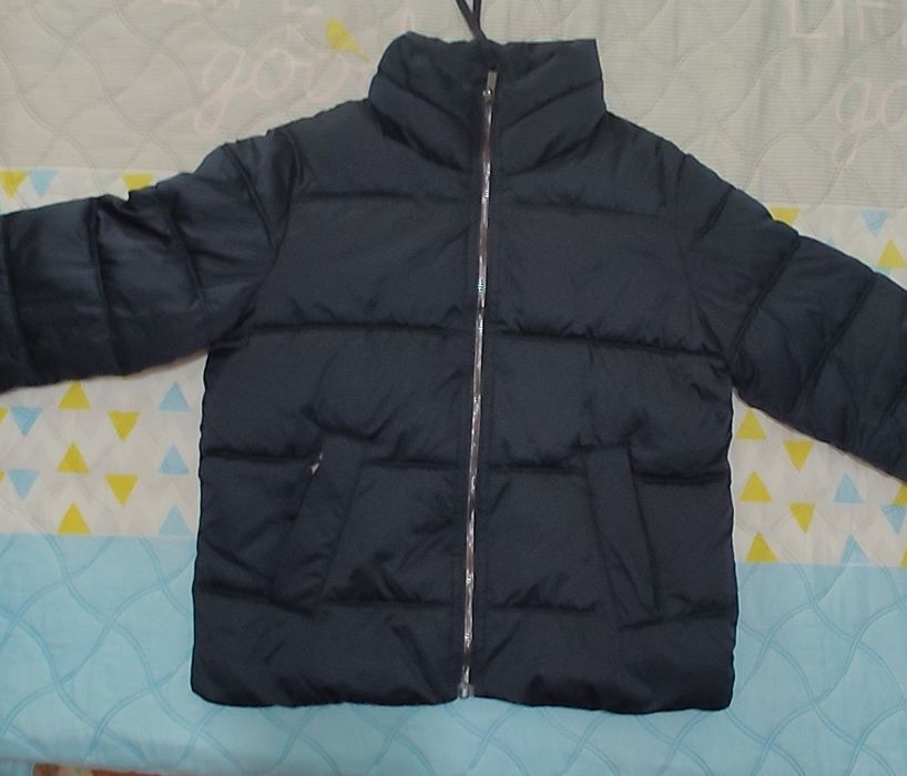 Тъмно синьо яке размер XS
