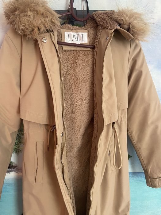 Парка зимняя теплая