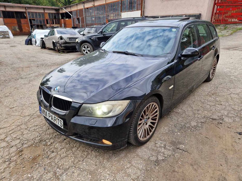 BMW E91 320D 163кс ксенон рекаро ръчка НА ЧАСТИ!