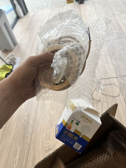 Бамбуковая художественная люстра