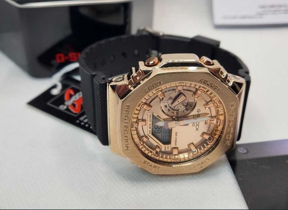 Ceas Casio G shock GM 2100. FARMHOUSE Roze .Nou, Garantie 2 ani