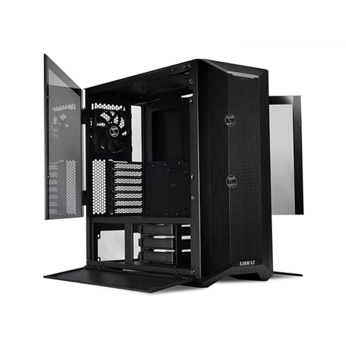 Carcasa gaming Lian Li LanCool II Mesh C Performance Black 3 x 120mm