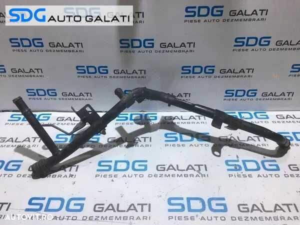 Teava Conducta Metalica Aerisire Racire Apa Audi A3 8L 1.9TDI AGR ALH AHF ASV 1996 - 2003 Cod 038 121 065 Q 038121065Q [V0295]