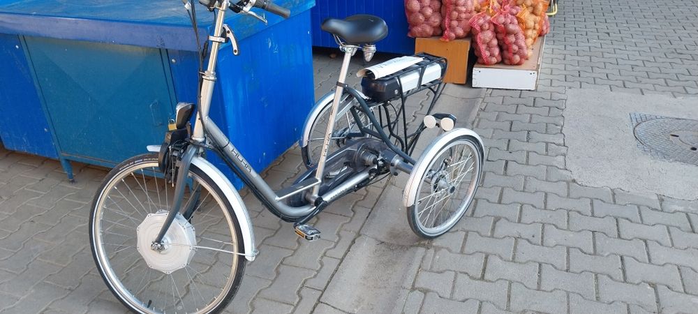 Vând sau schimb tricicletă electrică olandeză,yamaha xj600 cu problemă