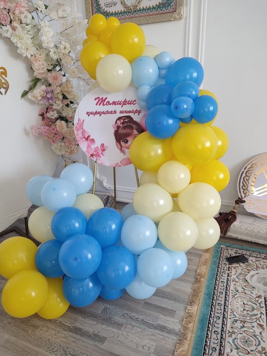 Оформление и шары для праздник