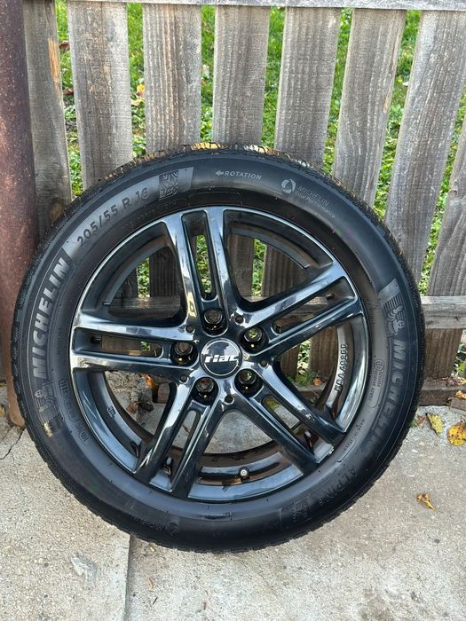 Jante Rial R16 5x112 Anvelope M+S Michelin Dot19