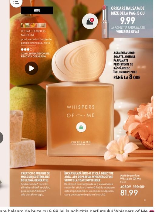 Whispers of me Oriflame