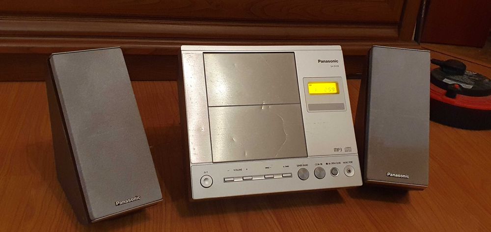 Panasonic мини стерео система CD раио с колони