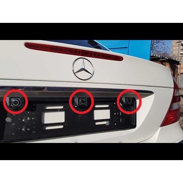 Звуков Парктроник в рамка за регистрационен номер . PP3