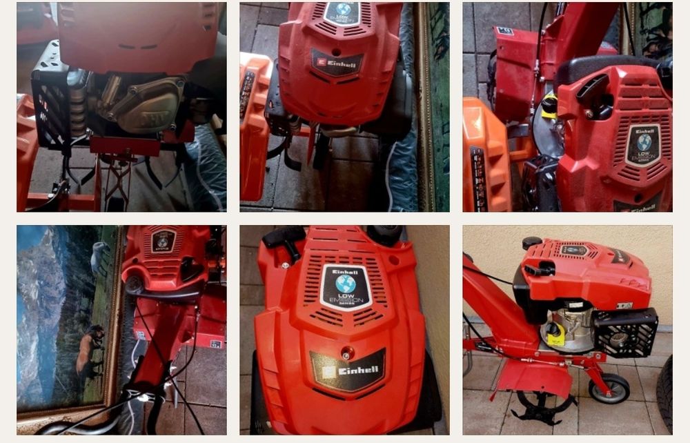 Motocultor Motosapa Einhell, NOU, ediția low emission