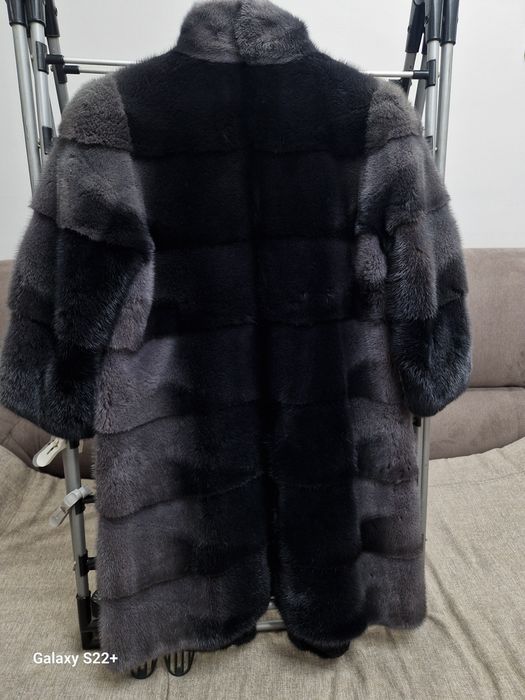 шуба  норка натуральная