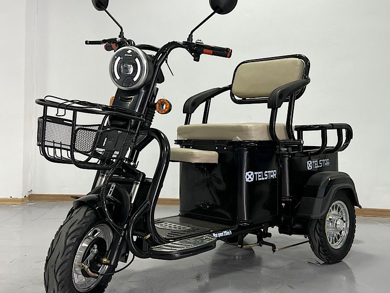 Електрическа триколка TS-750++ CARGO нов модел 2025