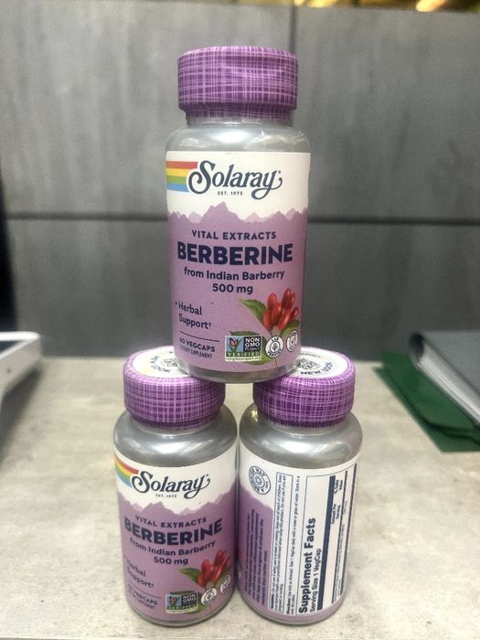 Solaray Berberine from Indian Barberriy 60 veg caps