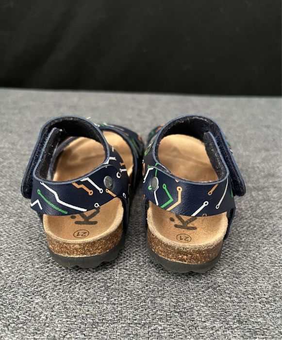 Бебешки сандали с корково ходило КК Колев и Колев