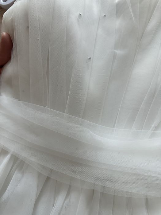 Срочно продам белое платье!