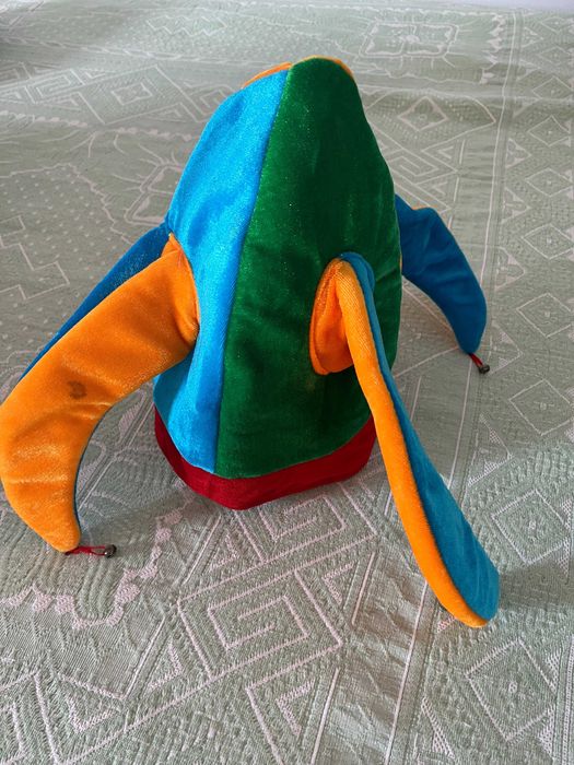 New Plush Jester Hat with Bells – Costume / Halloween / Carnival Party