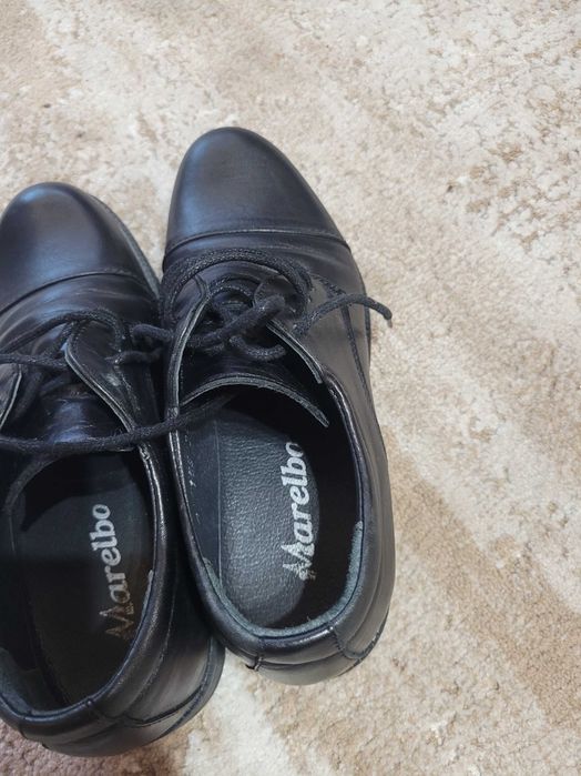Pantofi piele Marelbo negri 33