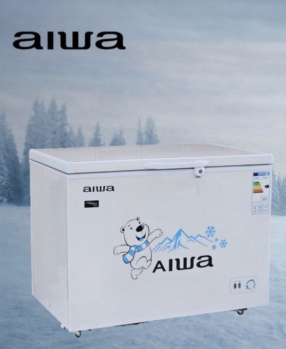 Морозильный ларь AIWA Inverter (308 л)  Максимальный Объем и Супер-Эк
