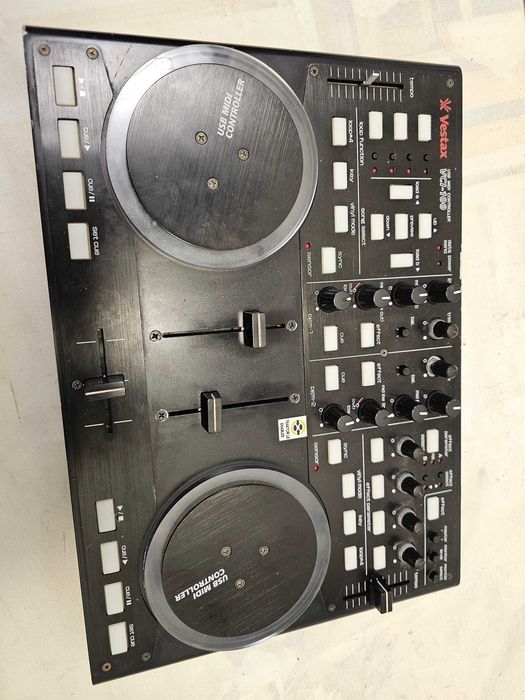 Consola DJ Controller MIDI Vestax VCI-100 Carcasa Aluminiu USB Traktor DJing