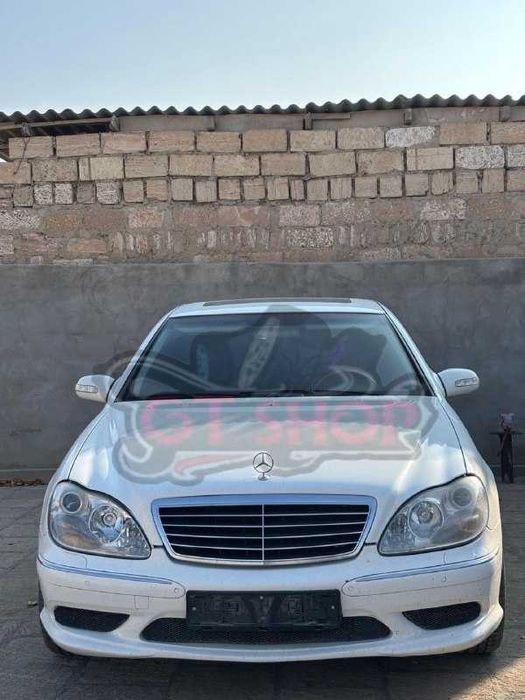 Бампер Mercedes S-Class W220 Стекловолокно Прочный и лёгкий
