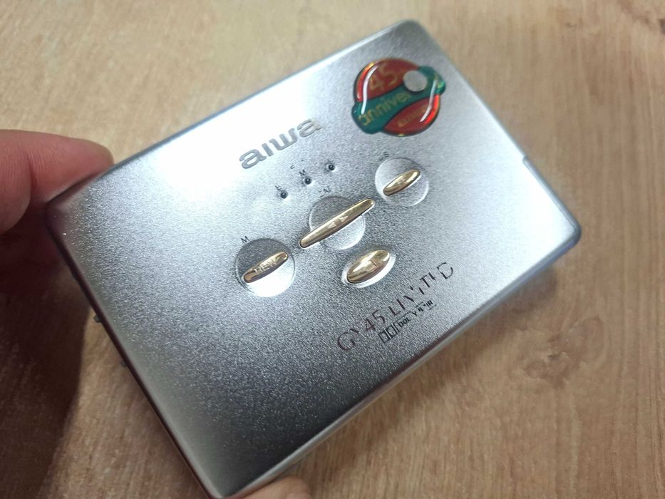 Walkman AIWA 45th Anniversary 1996 HS-GX45 Limited Edition Japan