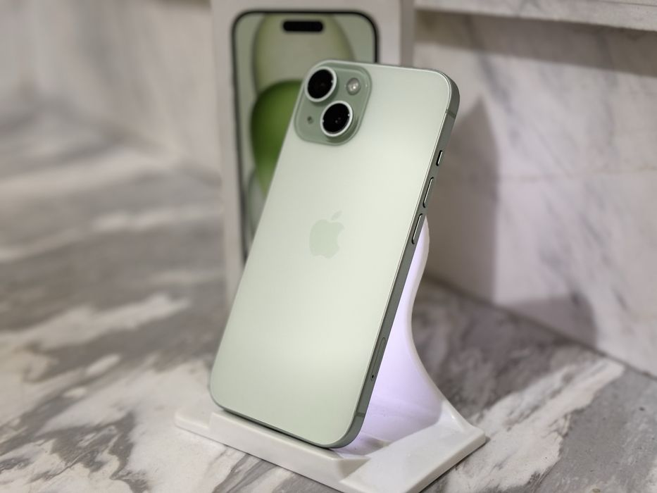 IPhone 15 128GB - Green - Като Нов