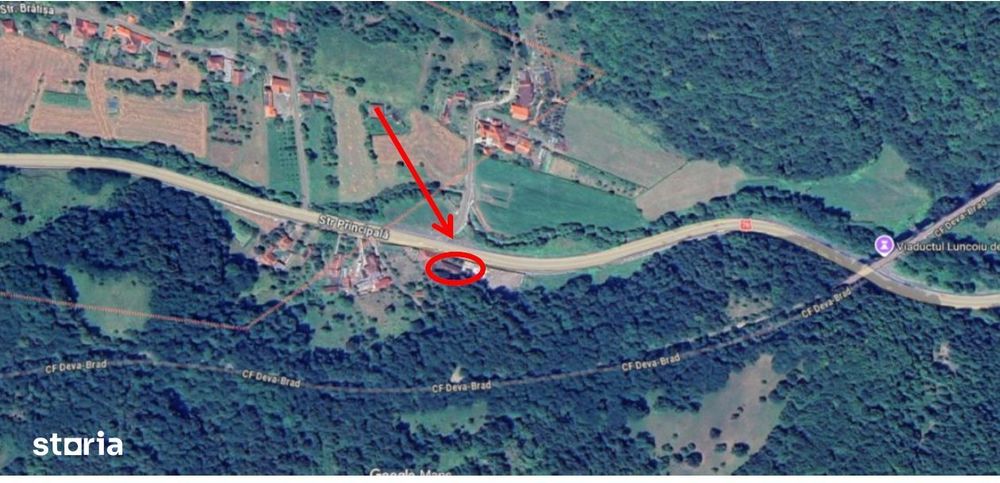 Casa si teren-comuna Luncoiu de Jos, judetul Hunedoara