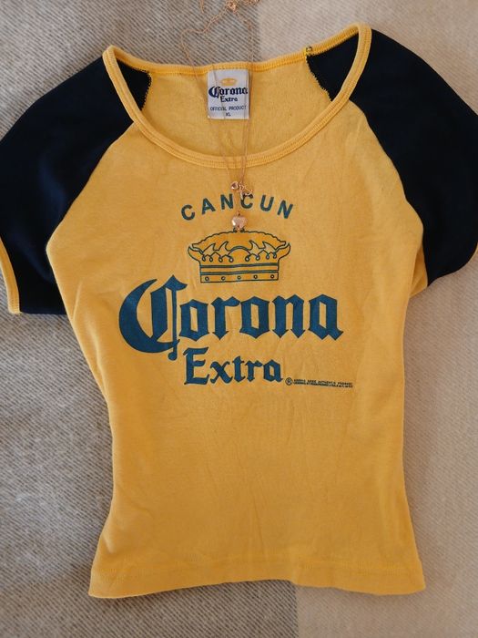 Y2k baby tee Corona