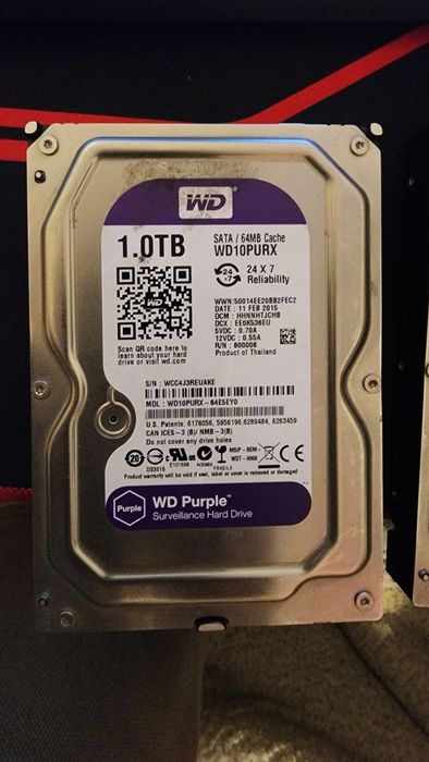 Hard Disk Intern WD Purple 1TB