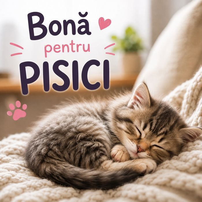 Bonă pentru PISICI – îngrijire la domiciliul clientului sau la mine