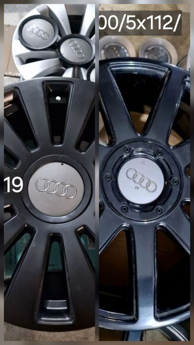 AUDI 18 и 19 цола  5X100 и 5X112 комбинирани 19 цола оригиналниЗамъка