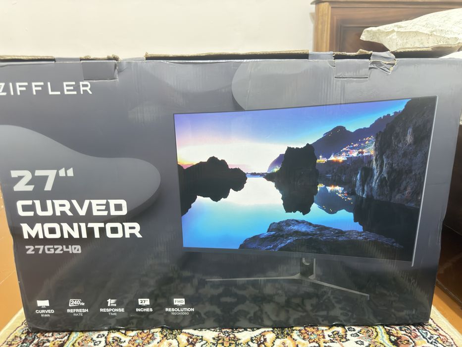 Манитор 240hz 27 curved