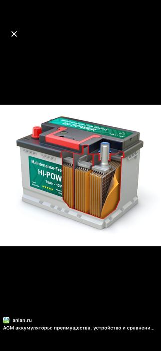 Заголовок: AGM аккумуляторы для Start-Stop систем