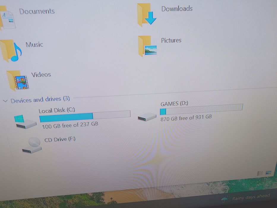 PC I7 SSD 1070 TI