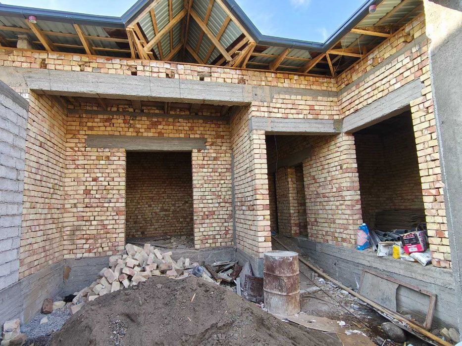 Yu  Новый дом с ремонтом 4комн, кухня, подвал,  Барданкуль