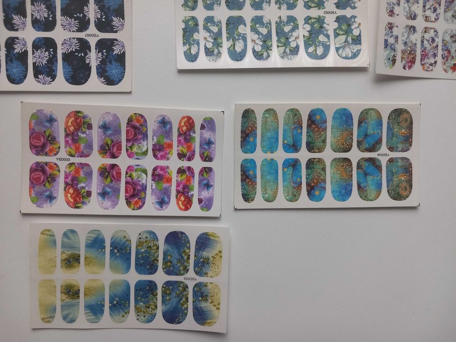 Водни стикери за нокти / лепенки / ваденки за нокти